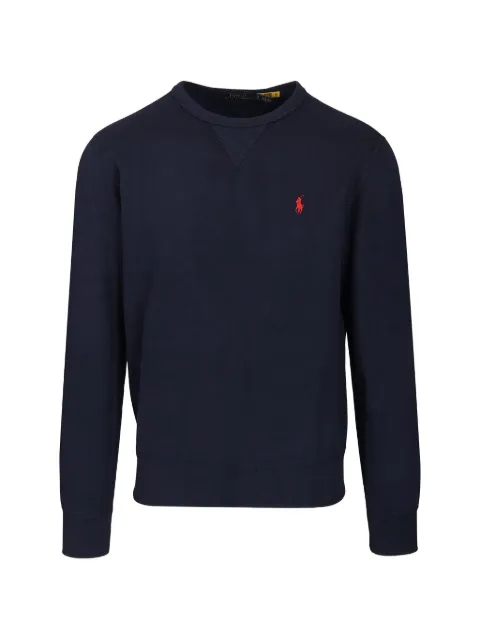 Polo Ralph Lauren logo-embroidered sweater Blue 710766772
