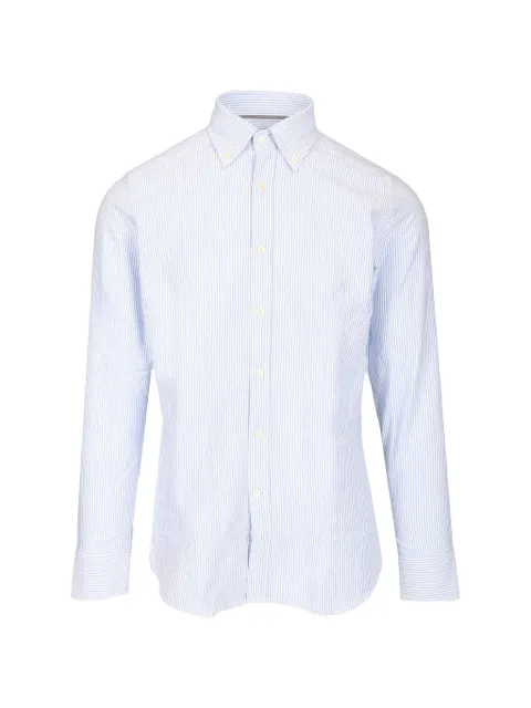 Al Duca D’Aosta 1902 striped button-down shirt Blue TQX