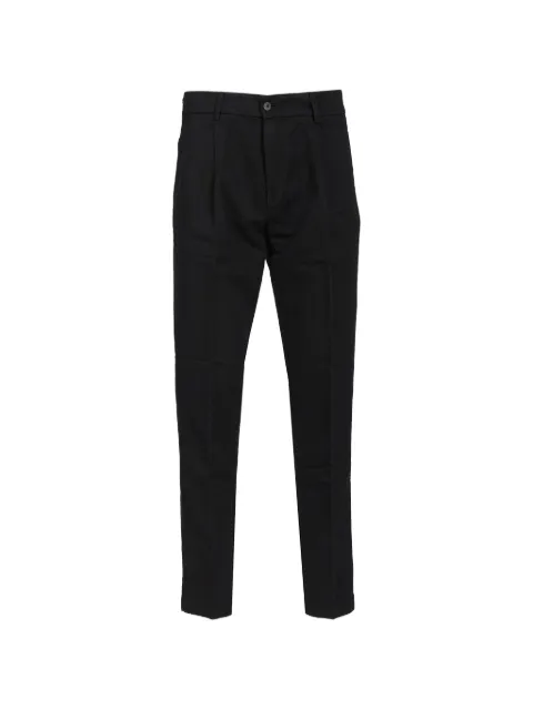 original vintage style pleated trousers Blue SIRIO