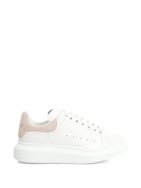 Alexander McQueen Oversized suede-trim sneakers White 553770WIAIH