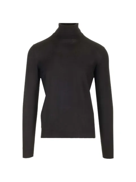 Mauro Ottaviani ribbed-trim roll-neck sweater Black WH02