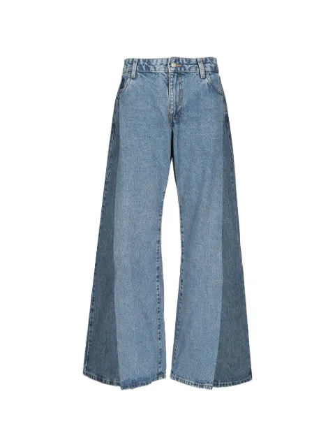 E.L.V. DENIM Freya panelled jeans Blue 10062010304