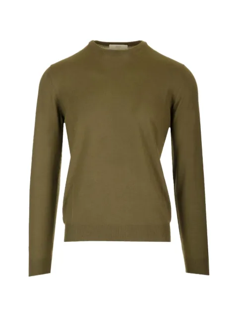 Mauro Ottaviani ribbed-trim sweater Green WH01