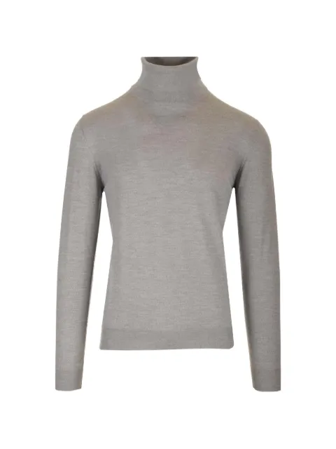 Mauro Ottaviani ribbed-trim roll-neck sweater Grey WH02
