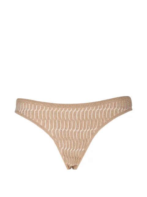 Devon Windsor Fletcher bikini bottoms Brown SP26670B