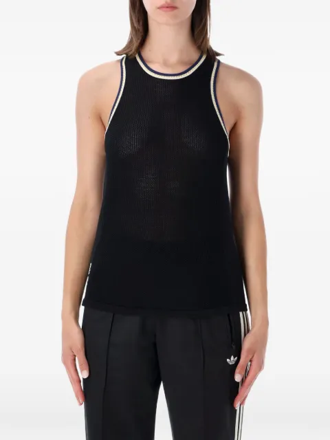 adidas Y-3 Wales Bonner knit tank top Black KS3978