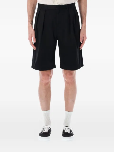 Nanamica pleated-waistband shorts Black S25SD108E
