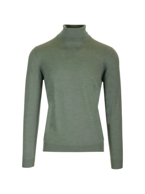 Mauro Ottaviani ribbed-trim sweater Green WH02