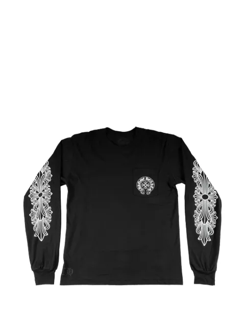 Chrome Hearts Malibu logo-print jumper Black CHRM1188