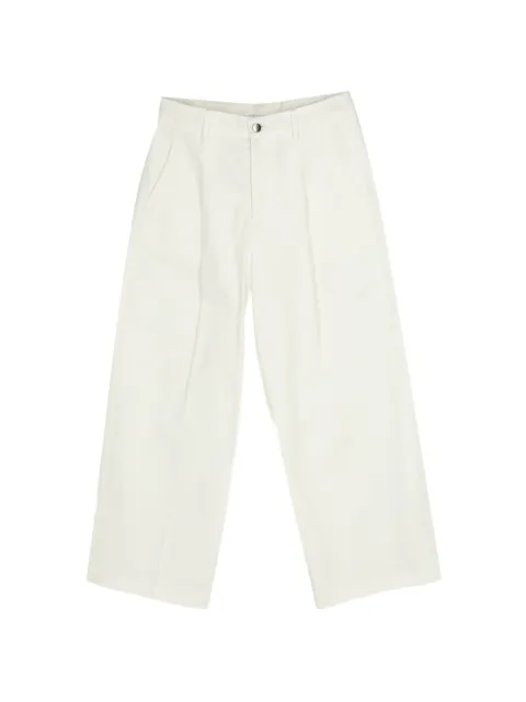 Maria McManus pleated palazzo pants White PT038WOCT