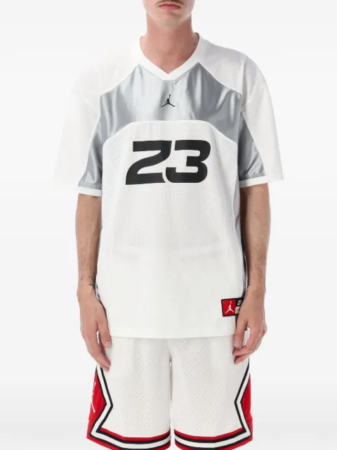 Jordan Flight mesh-panelled jersey T-shirt White IF1913
