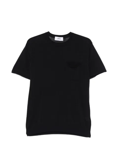 VELA SHOP chest-pocket short-sleeve T-shirt Blue 26SCCM010407
