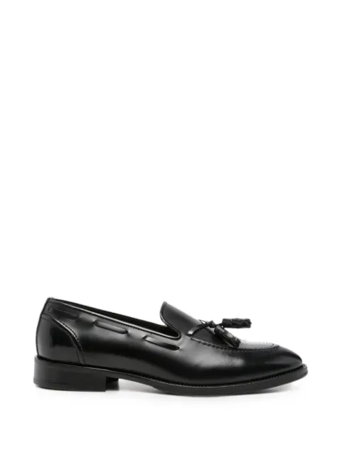 VELA SHOP tassel-detail leather loafers Black S2502847MR