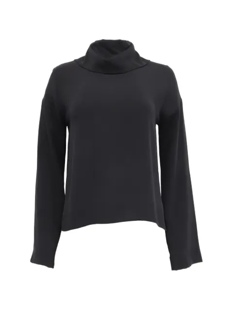 CHANEL Pre-Owned buttoned silk blouse Black GILTPUUSCL737015W