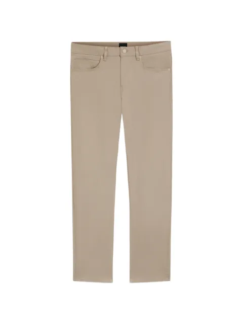 BOSS Delaware twill trousers Neutrals 50553954