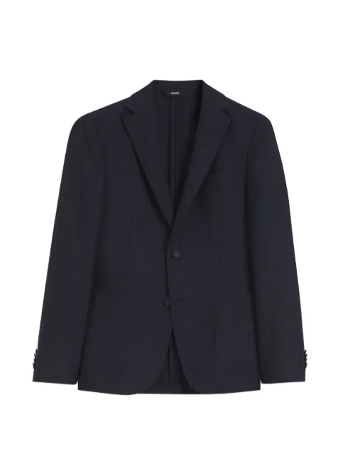 BOSS long-sleeve jacket Blue 50567538