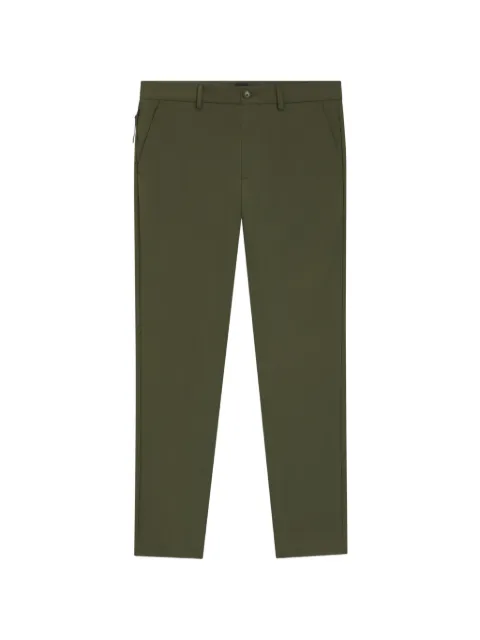 BOSS welt-pockets slim-fit trousers Green 50543945
