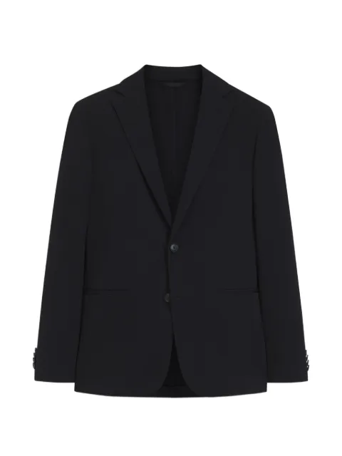 BOSS notched-lapel blazer Black 50567560
