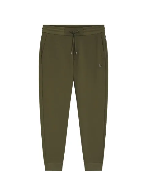 BOSS cotton-blend track pants with Double B monogram badge Green 50555853