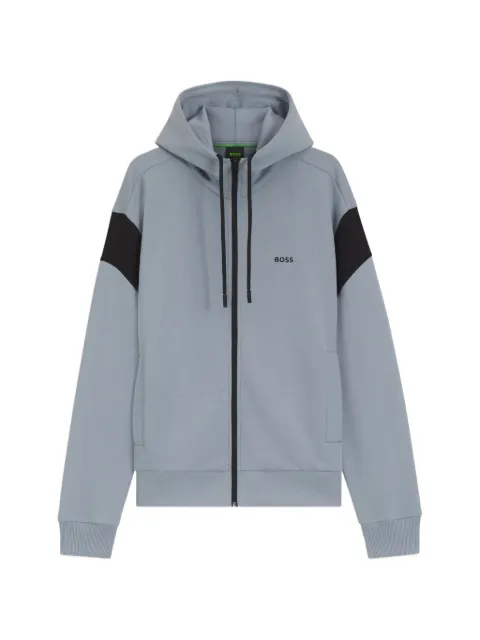 BOSS zip-up hoodie Grey 50563287