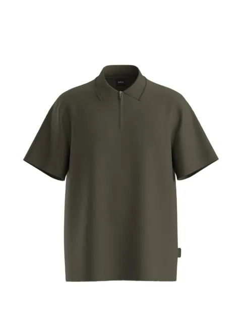 BOSS short sleeves polo shirt Green 50565226