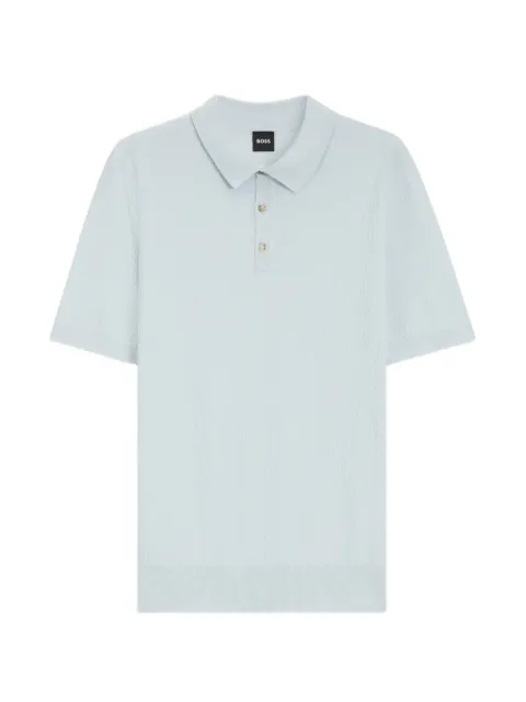 BOSS short-sleeves polo shirt Blue 50565506