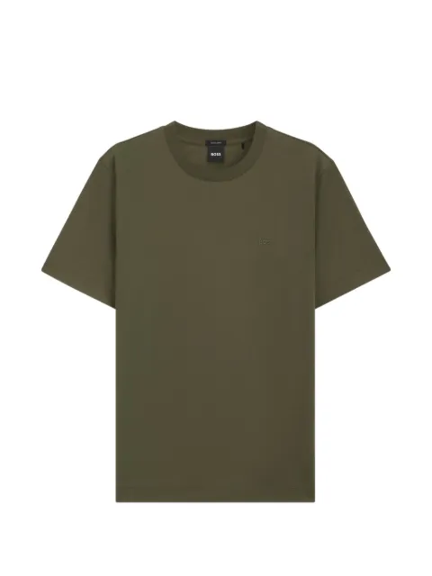 BOSS logo-detail T-shirt Green 50565995