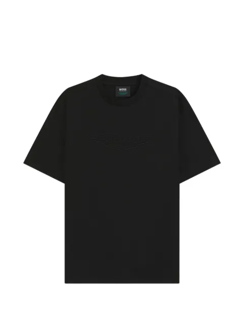 BOSS x Aston Martin logo-detail T-shirt Black 50565042