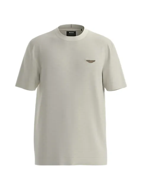 BOSS x Aston Martin C-Thompson logo-patch T-shirt Neutrals 50565175