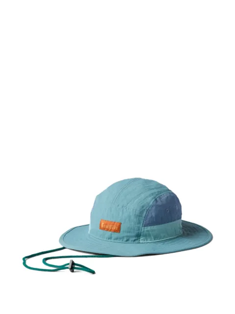 COTOPAXI Tech logo-patch bucket hat Blue S23469U465