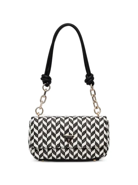 GUESS USA Tessi woven shoulder bag Black HWWG7691190