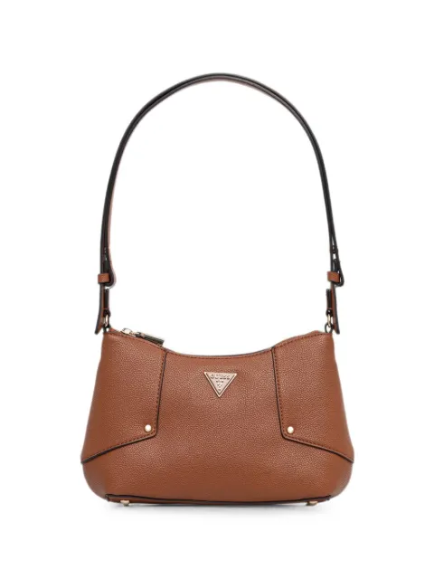 GUESS USA logo-plaque shoulder bag Brown HWBG9914180