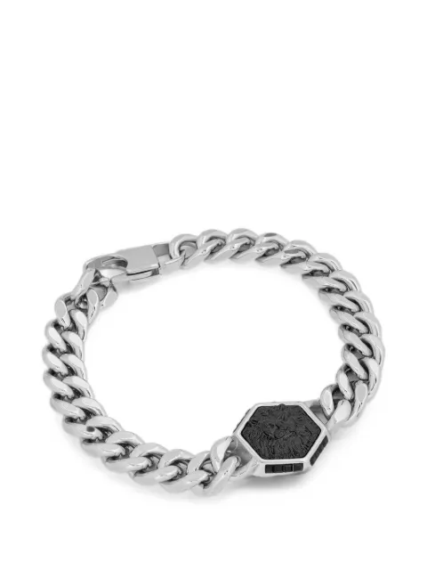 GUESS USA Lion King curb-chain bracelet Silver JUMB06001JW