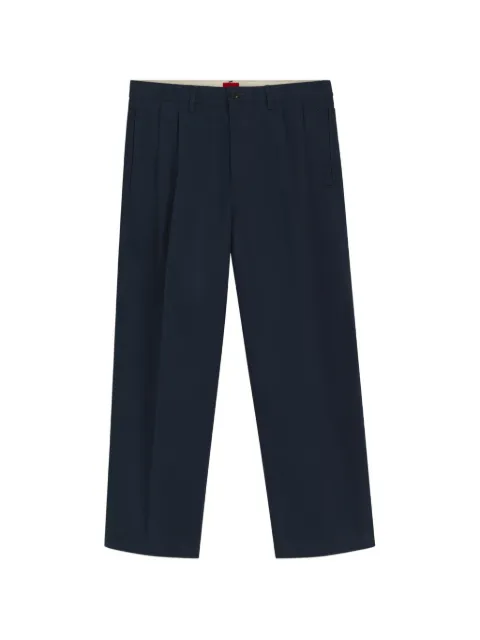 HUGO belt-loops trousers Blue 50562813