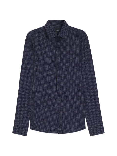 BOSS printed shirt Blue 50567195