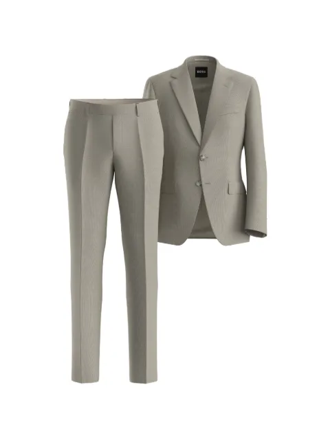 BOSS slim-fit suit Green 50567237
