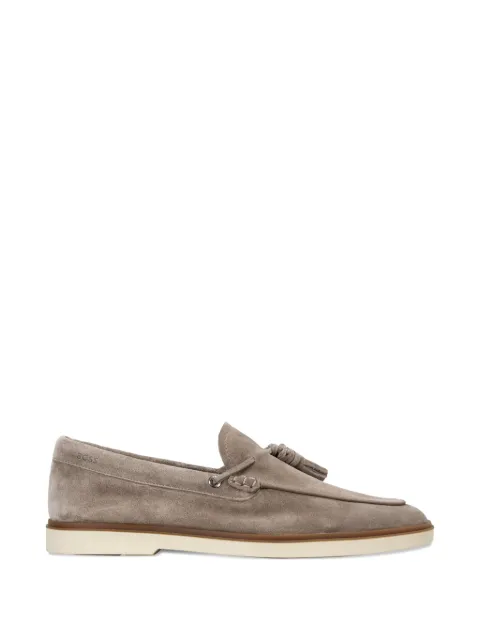 BOSS lambskin loafers Neutrals 50568771