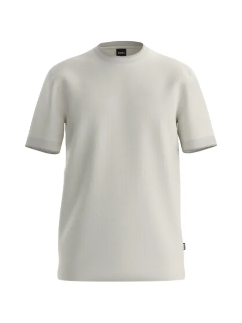 BOSS cotton T-shirt Grey 50565243