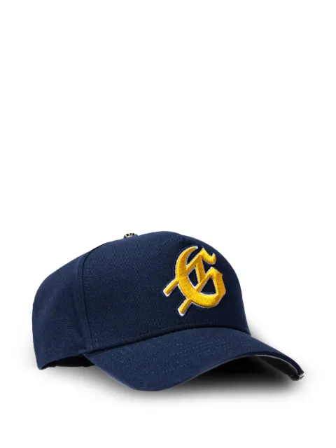 GODSPEED logo-embroidered snapback cap Blue GS213