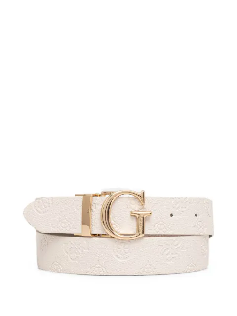GUESS USA James 4G-logo belt Neutrals BW7861P3430