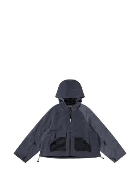 ARCS Block hooded jacket Blue BLOCKBLUESTONE