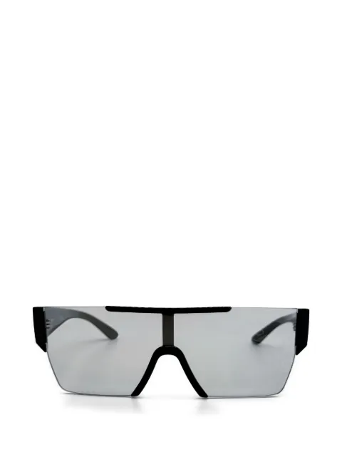 Burberry Eyewear square semi-rimless sunglasses Black BE4291300169