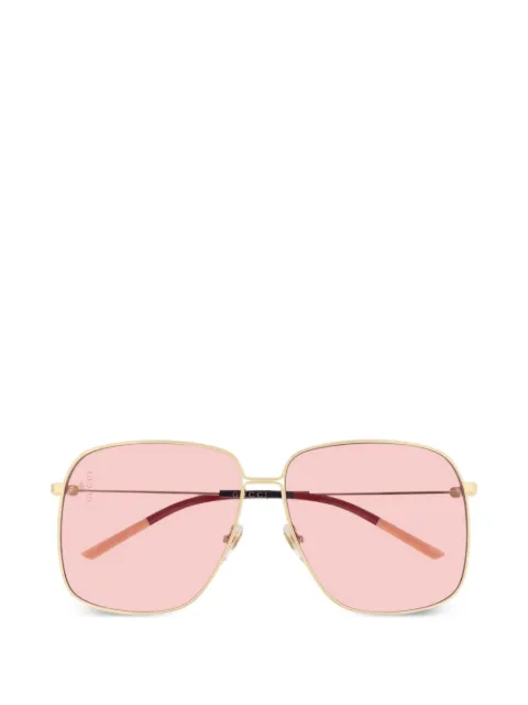 Gucci Eyewear square-frame sunglasses Gold GG0394S004