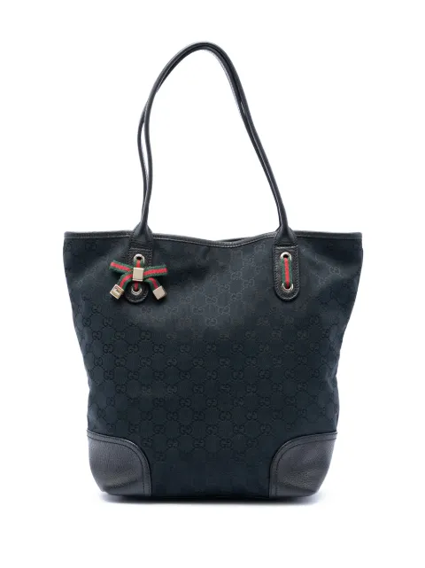Gucci Pre-Owned 2016-2026 GG Canvas Princy tote bag Blue JR1F2NLHT16Q11OR