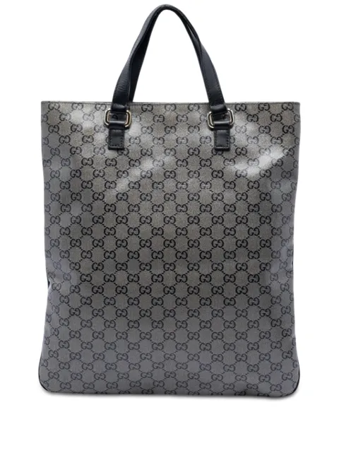 Gucci Pre-Owned 2016-2026 GG Crystal tote bag Grey AISV595K31TIUQRS