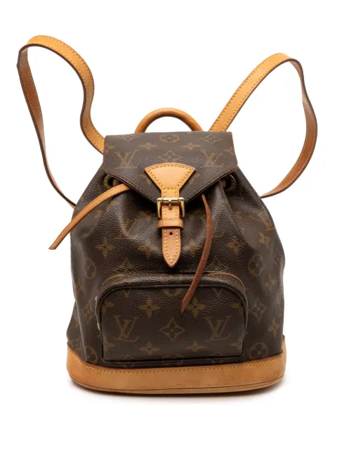 Louis Vuitton Pre-Owned 2000 Monogram Mini Montsouris backpack Brown JO9Z6KNGCS51AL3K