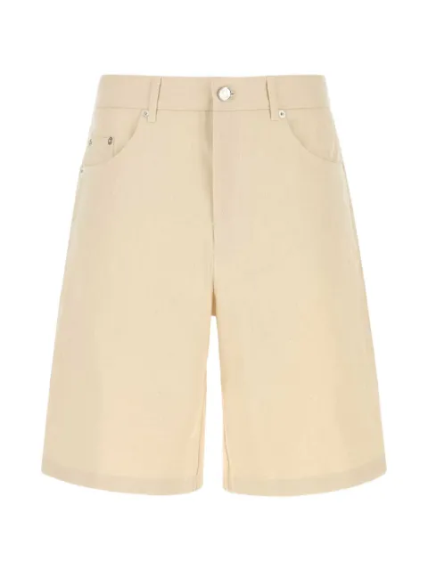 Séfr denim twill shorts Neutrals MSS26DAVISLIG
