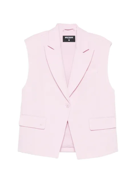WRSTBHVR sleeveless gilet Pink U5326SB3373
