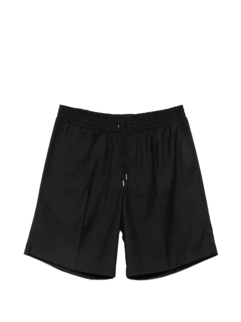 Briglia 1949 Molokaip pleated drawstring shorts Black MOLOKAIP300132