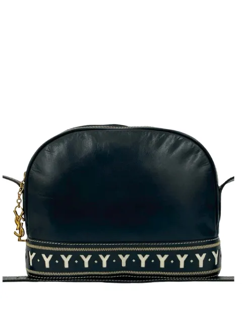 Saint Laurent Pre-Owned 20th Century Leather Y Cutout crossbody bag Blue EK3WEQPIL4RI0RFX